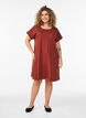 2-pack T-shirt dress with short sleeves, Orange, Model image number 1