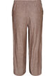 Wide-leg linen and viscose trousers, Brown, Packshot image number 1