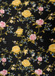 Patterned viscose blouse with 3/4-sleeves, Black, Packshot image number 2