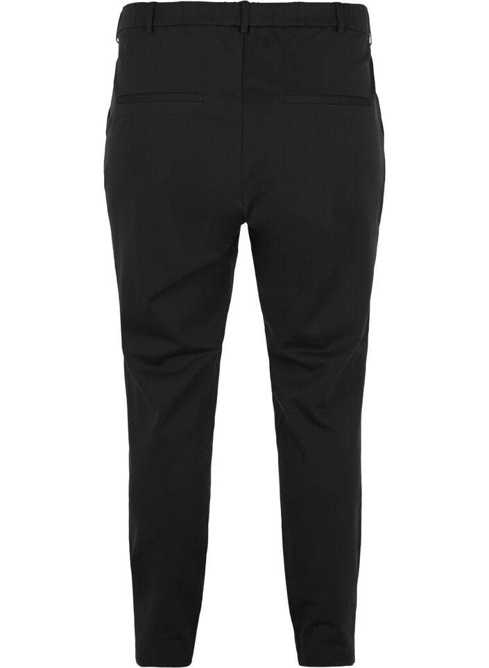 Cropped Maddison trousers, Black, Packshot image number 1