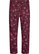 Cotton pyjamas pants with print, Dark Bordeaux, Packshot image number 1