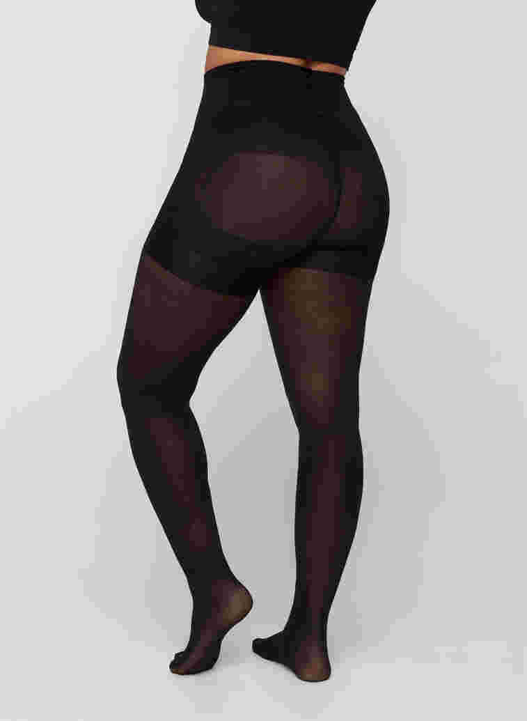 Tights in 40 denier with push-up effect., Black, Model image number 1