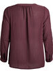 Shirt with a textured dot pattern and embroidery details, Dark Bordeaux, Packshot image number 1