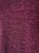 Jersey blouse with a V-neck and long sleeves, Dark Bordeaux, Packshot image number 2