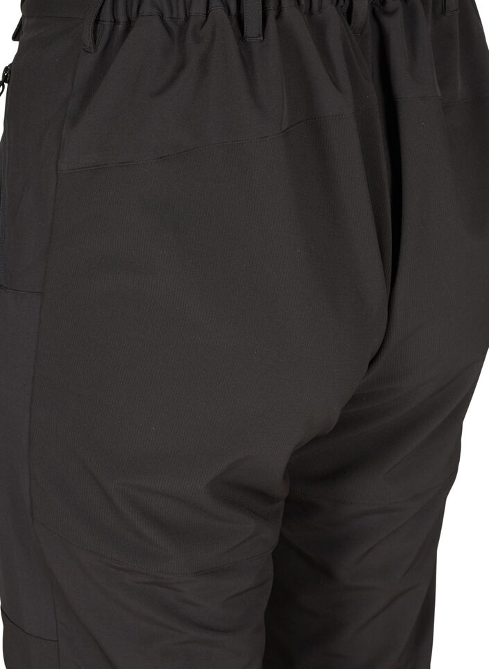 Hiking trousers with pockets, Black, Packshot image number 3
