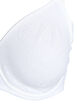 Comfort bra with a lace overlay and moulded cups, White, Packshot image number 2