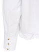 Shirt with chest pocket and balloon shape, White, Packshot image number 3