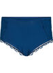 Hipster panties with lace and regular waist, Blue Opal, Packshot image number 0