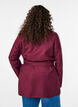 Short trench coat with belt, Dark Bordeaux, Model image number 2
