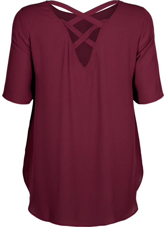 Blouse with cross on the back, Port Royal, Packshot image number 1