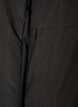 Winter jacket with hood and adjustable waist, Black, Packshot image number 3