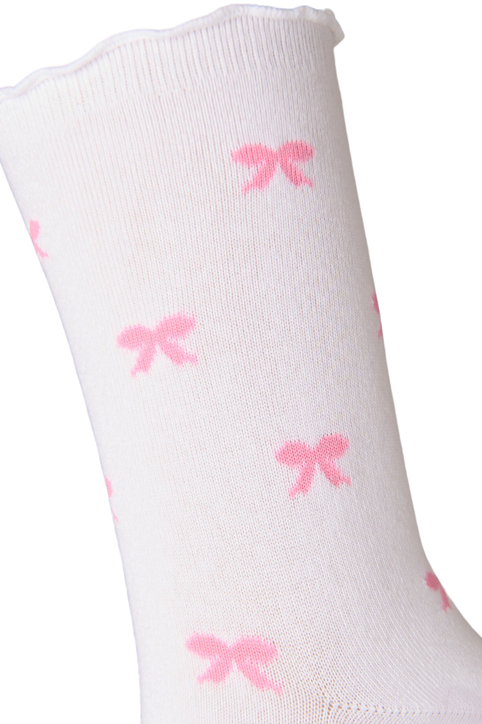 ZizzifashionCotton socks with patterns, White, Packshot image number 2