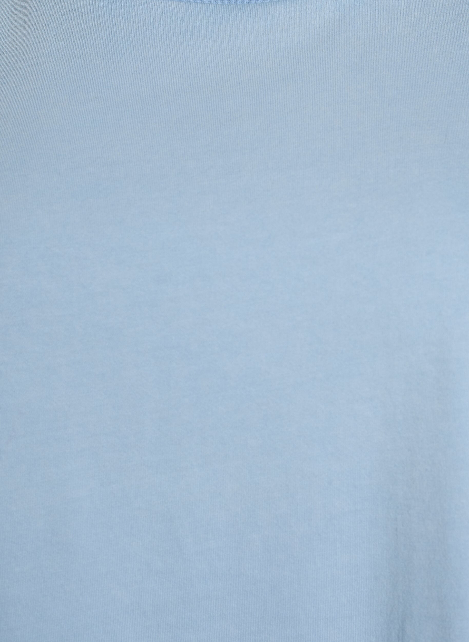 ZizzifashionOrganic cotton graphic T-shirt, Light Blue, Packshot image number 2