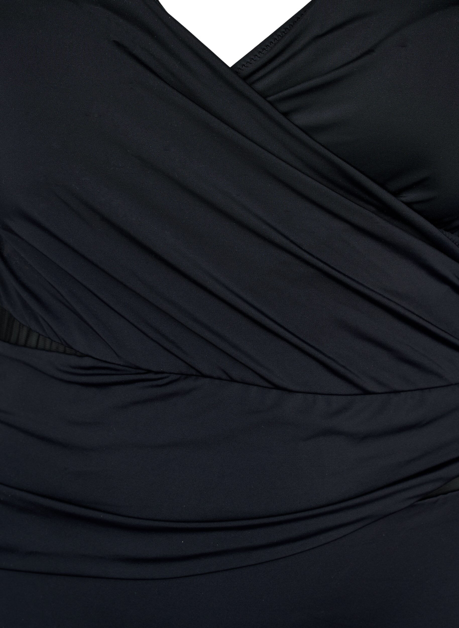 ZizzifashionSwimsuit with wrap, Black, Packshot image number 2