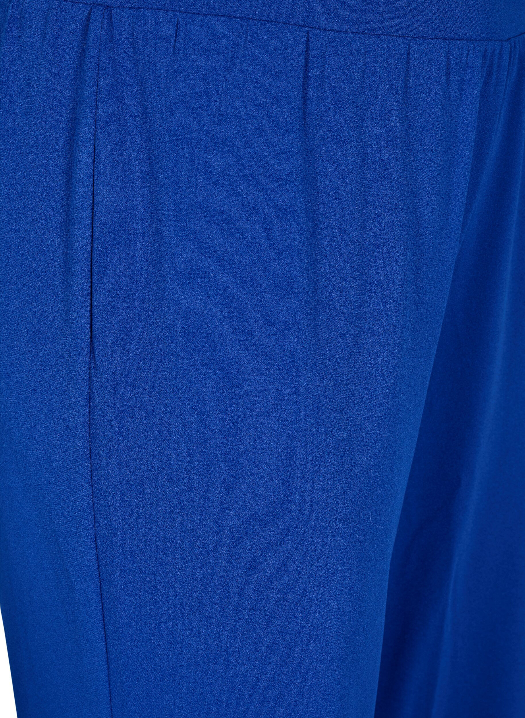 Zizzifashion Straight fit trousers, Blue, Packshot image number 2