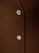 V-neck vest with buttons, Brown, Packshot image number 2