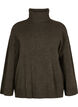 Knitted turtleneck blouse, Sea Turtle Mel., Packshot image number 0