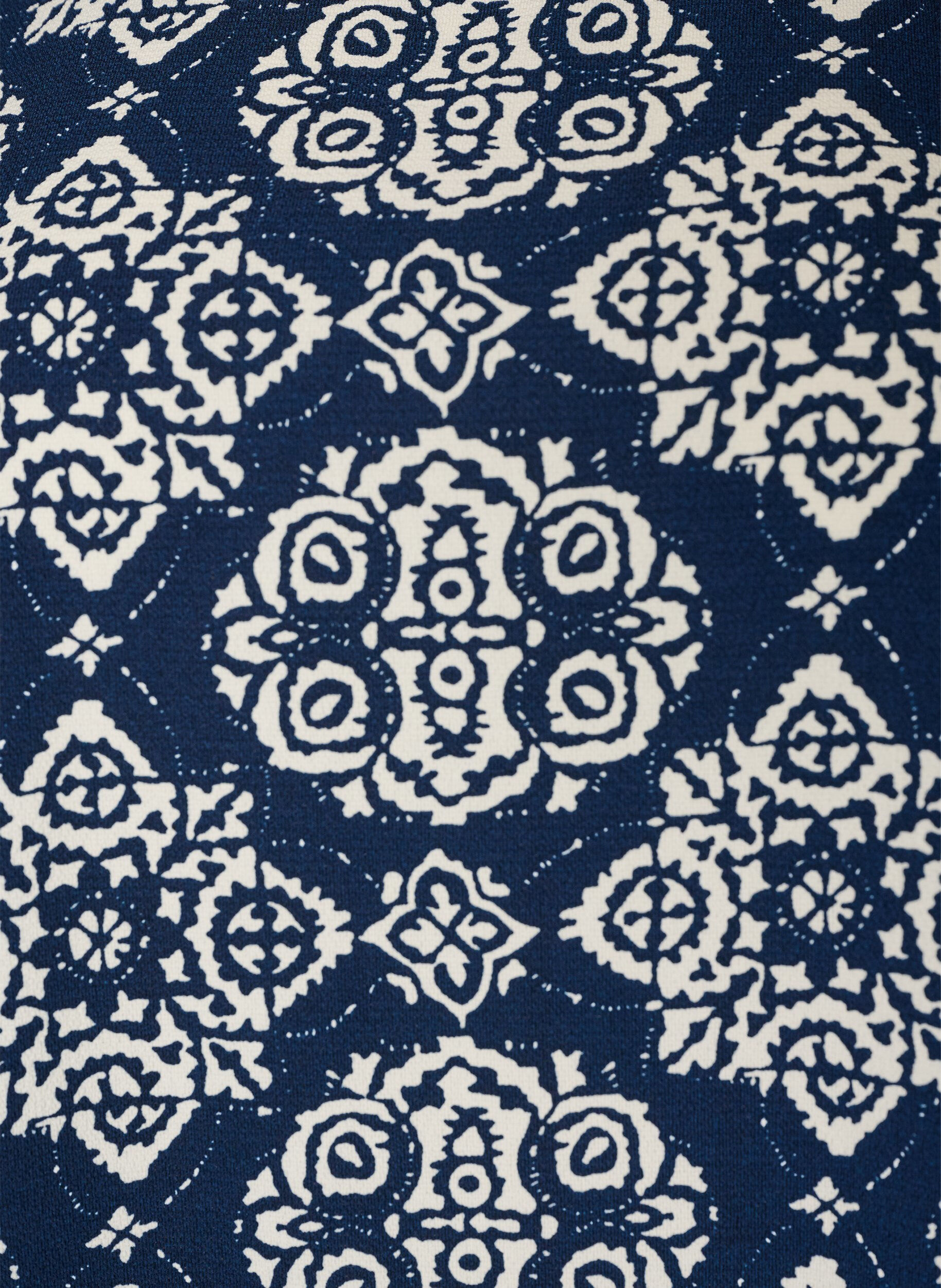 ZizzifashionDress with print and short sleeves, Blue, Packshot image number 2