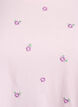 T-shirt in organic cotton with embroidered motifs, Pink, Packshot image number 2