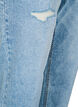 Cropped Vera jeans with distress detail, Light Blue, Packshot image number 3