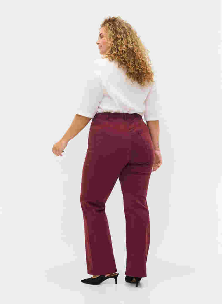 Flared jeans with extra high waist, Port Royale, Model image number 1