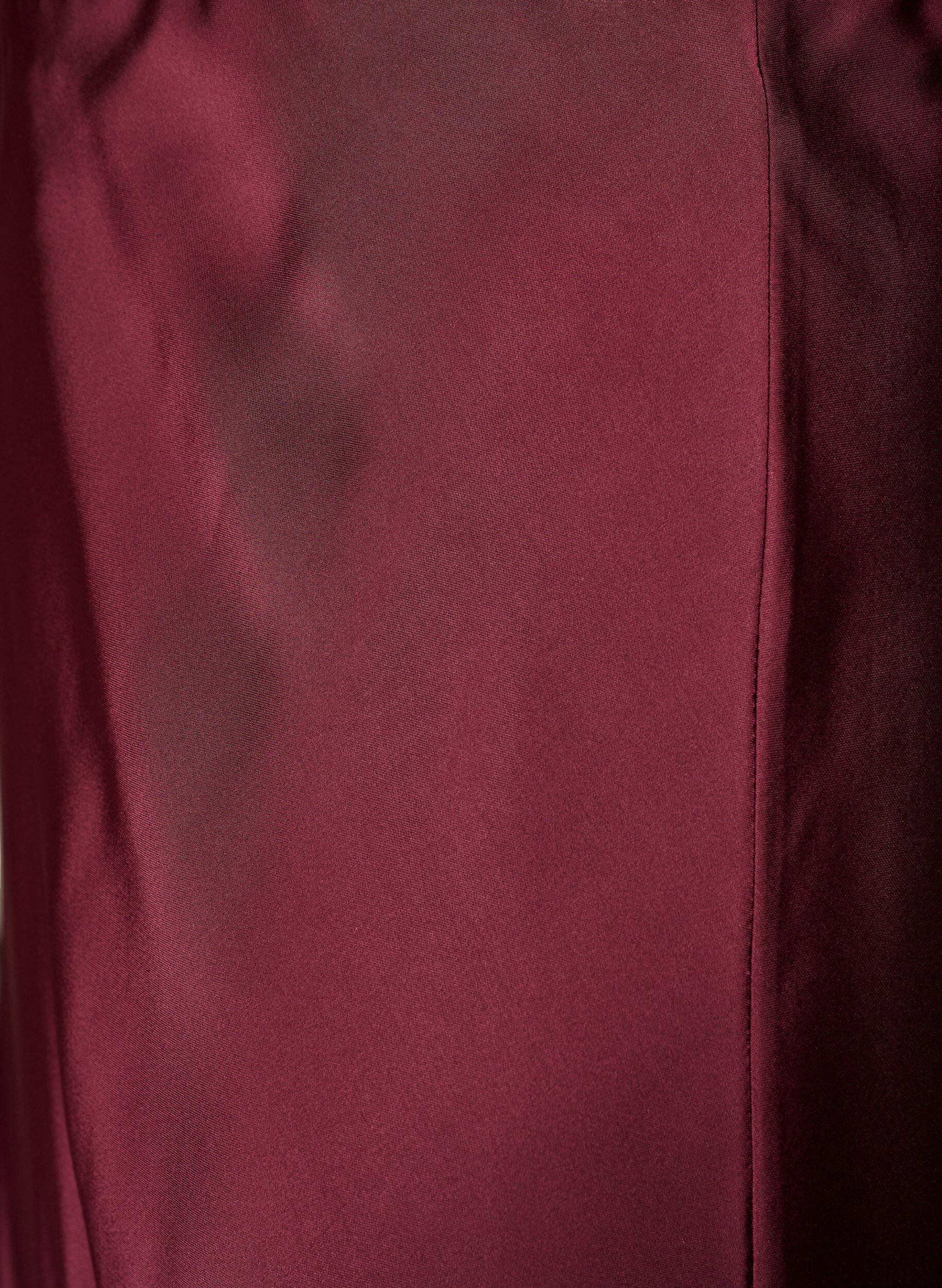 ZizzifashionSatin midi skirt, Red, Packshot image number 2