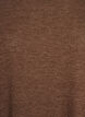Jersey blouse with 3/4 sleeves, Brown, Packshot image number 2