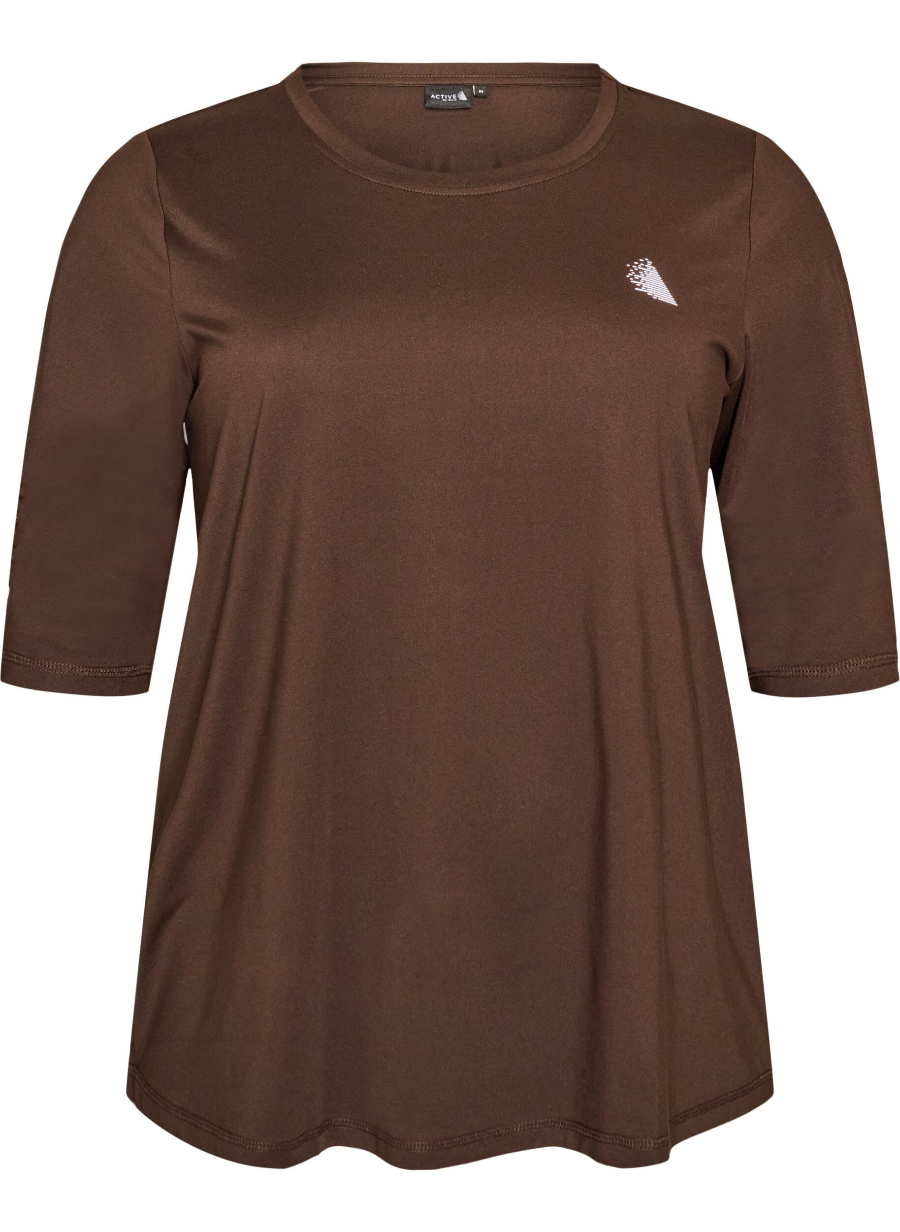 Sports top with 3/4 sleeves