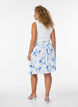 Short skirt with smocked waist, Blue, Model image number 2