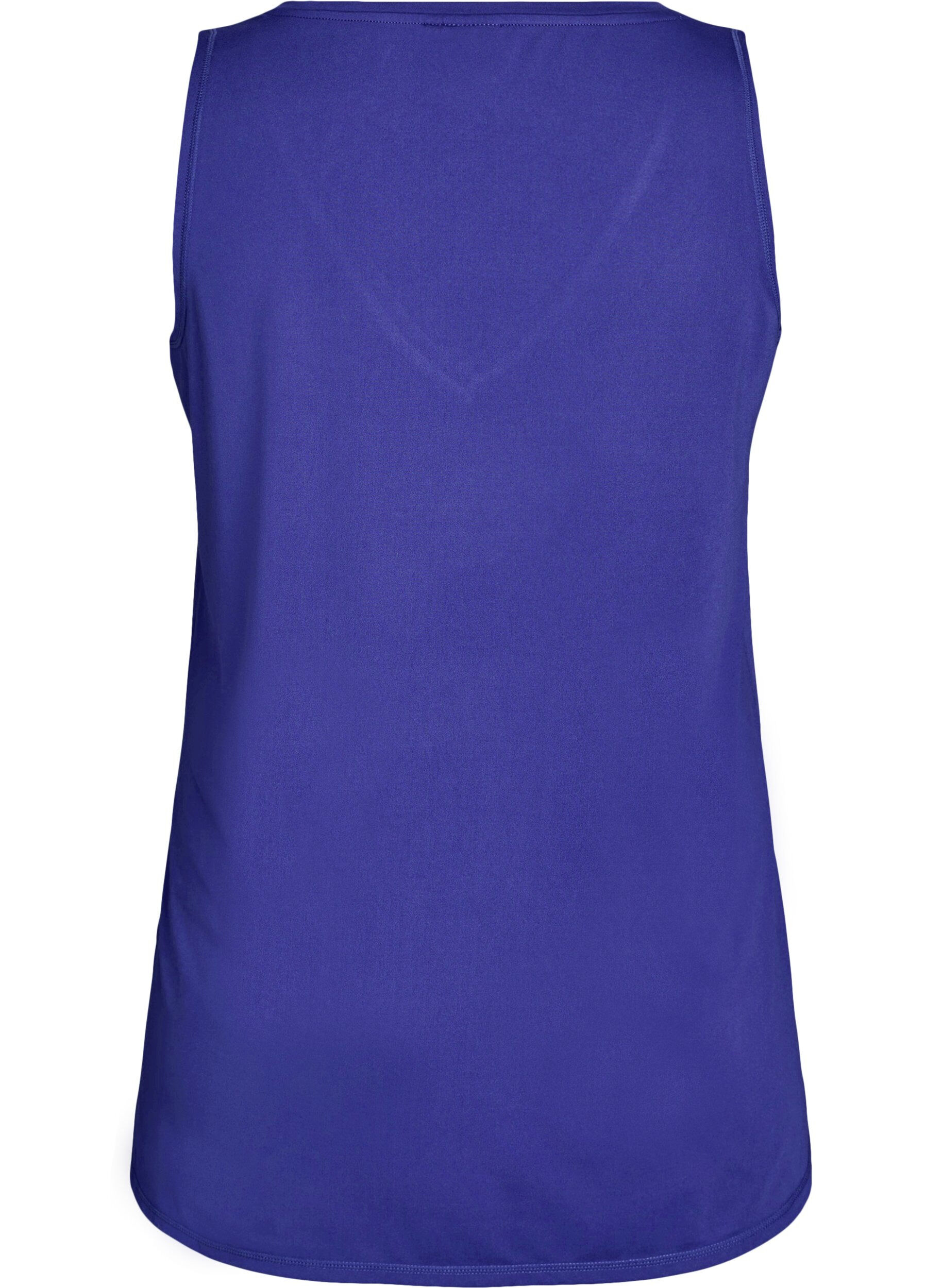 Zizzifashion Sports top with V-neck, Purple, Packshot image number 1