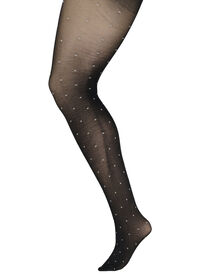 70 denier tights with dots