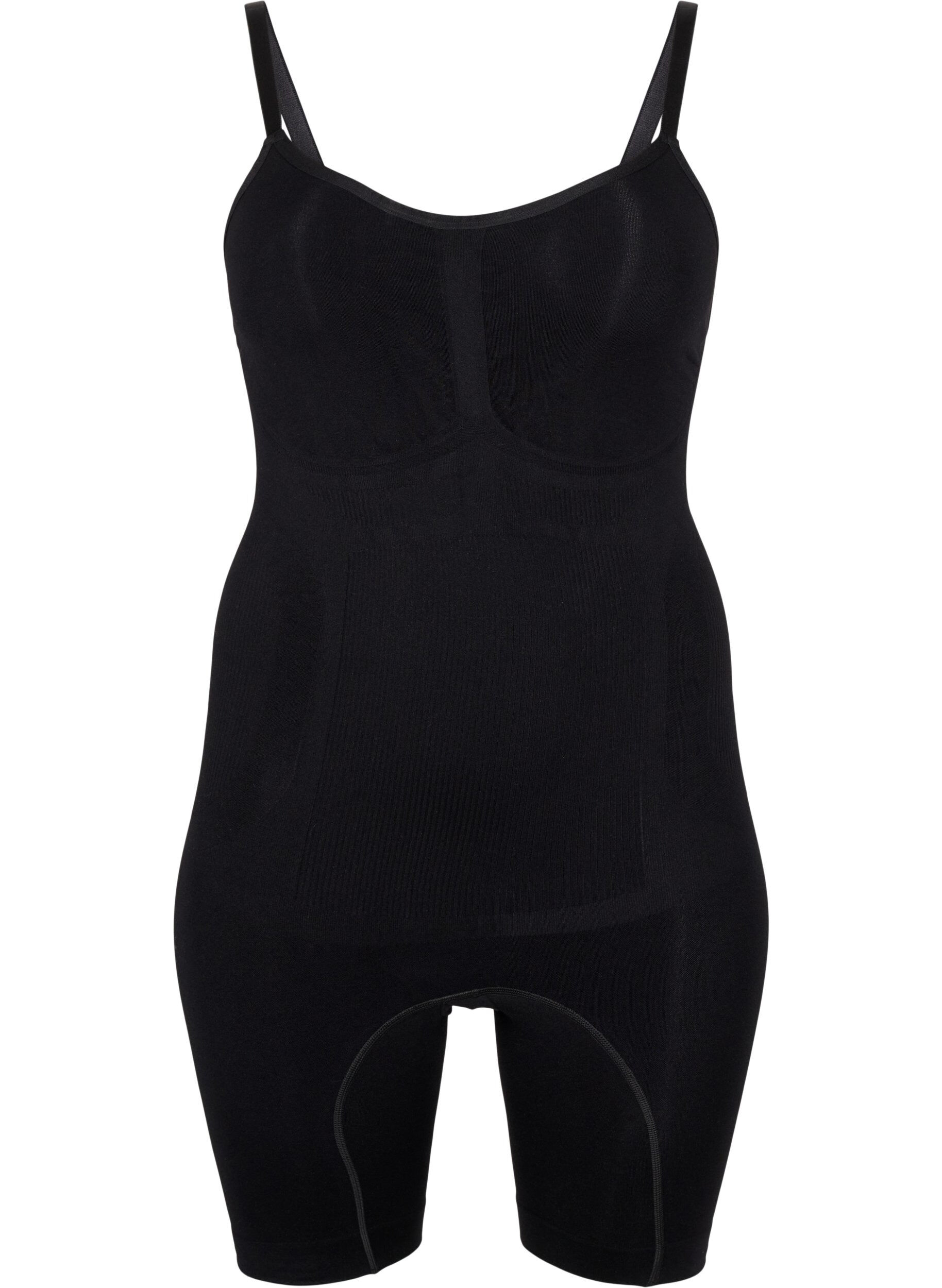Shapewear bodysuit with opening at the bottom