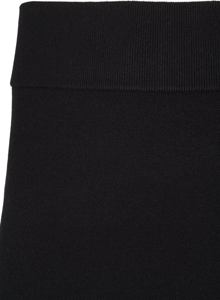 Knitted skirt, Black, Packshot image number 2