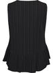 Sleeveless blouse with texture and a tie fastening, Black, Packshot image number 1