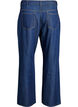 Wide leg jeans with tie belt and high waist, Blue, Packshot image number 1