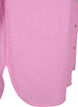 Long shirt in linen and cotton, Rosebloom, Packshot image number 3