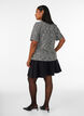 Woven blouse with button detail, Vanilla, Model image number 2