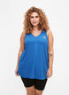 V-neck training top, Princess Blue, Model image number 0
