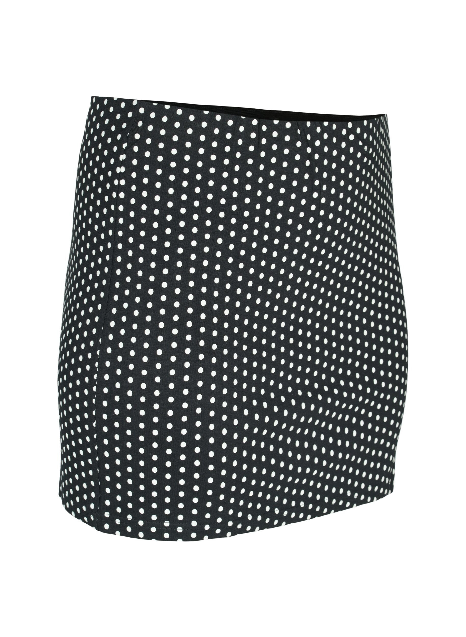 Zizzifashion 2-pack top extender, Black/Black Dot, Packshot image number 3