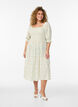 Floral viscose summer dress, White, Model image number 0