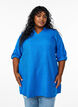Tunic with V-neck, Blue, Model image number 0