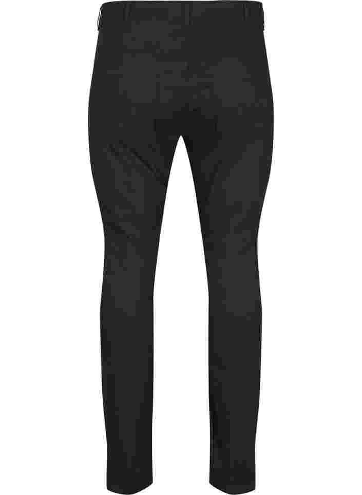 Extra slim fit Nille jeans with a high waist, Black, Packshot image number 1