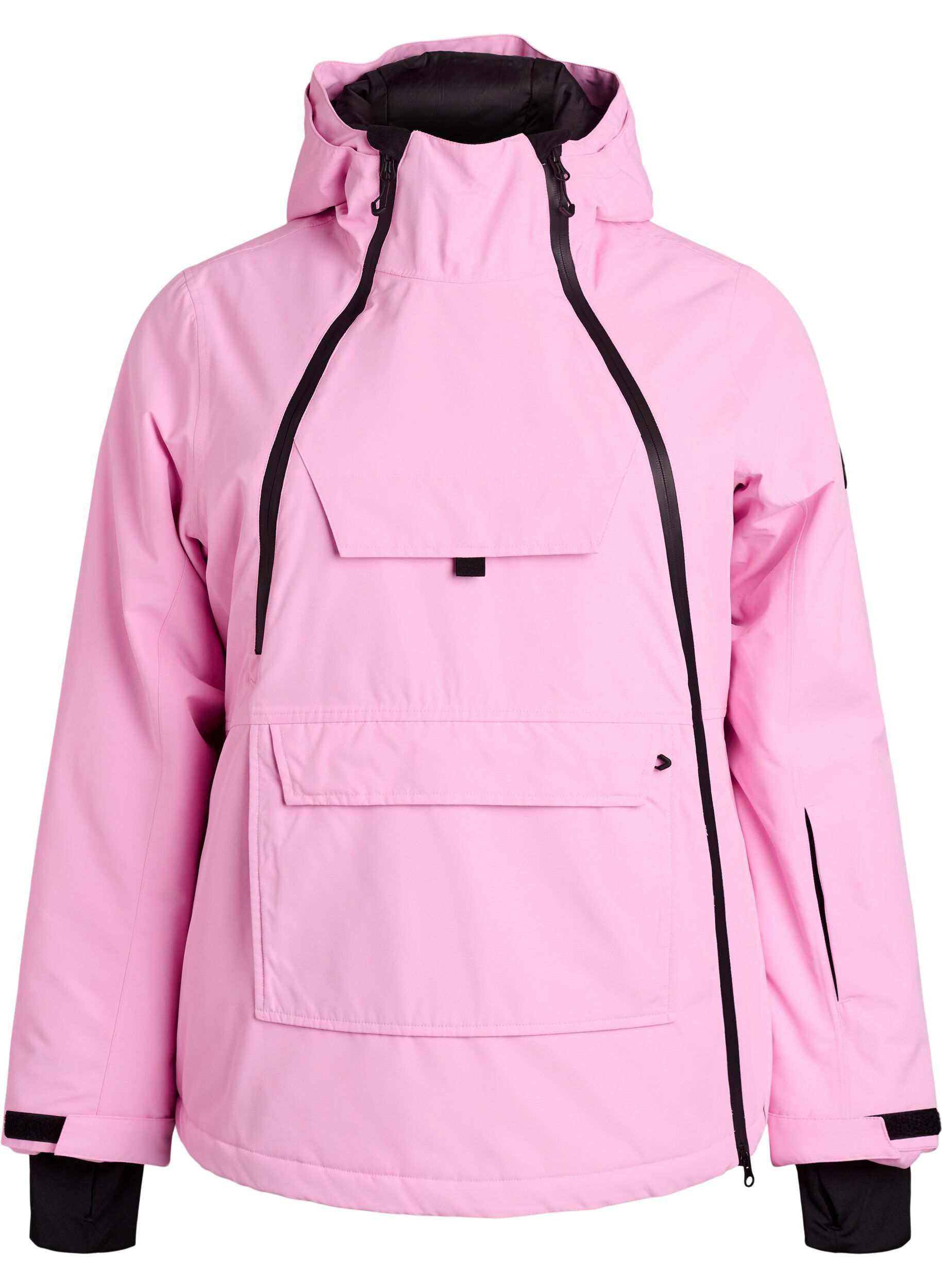 ZizzifashionFunctional ski anorak with hood, Pink, Packshot image number 0