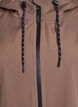 Rain jacket with pockets and hood, Brown, Packshot image number 2