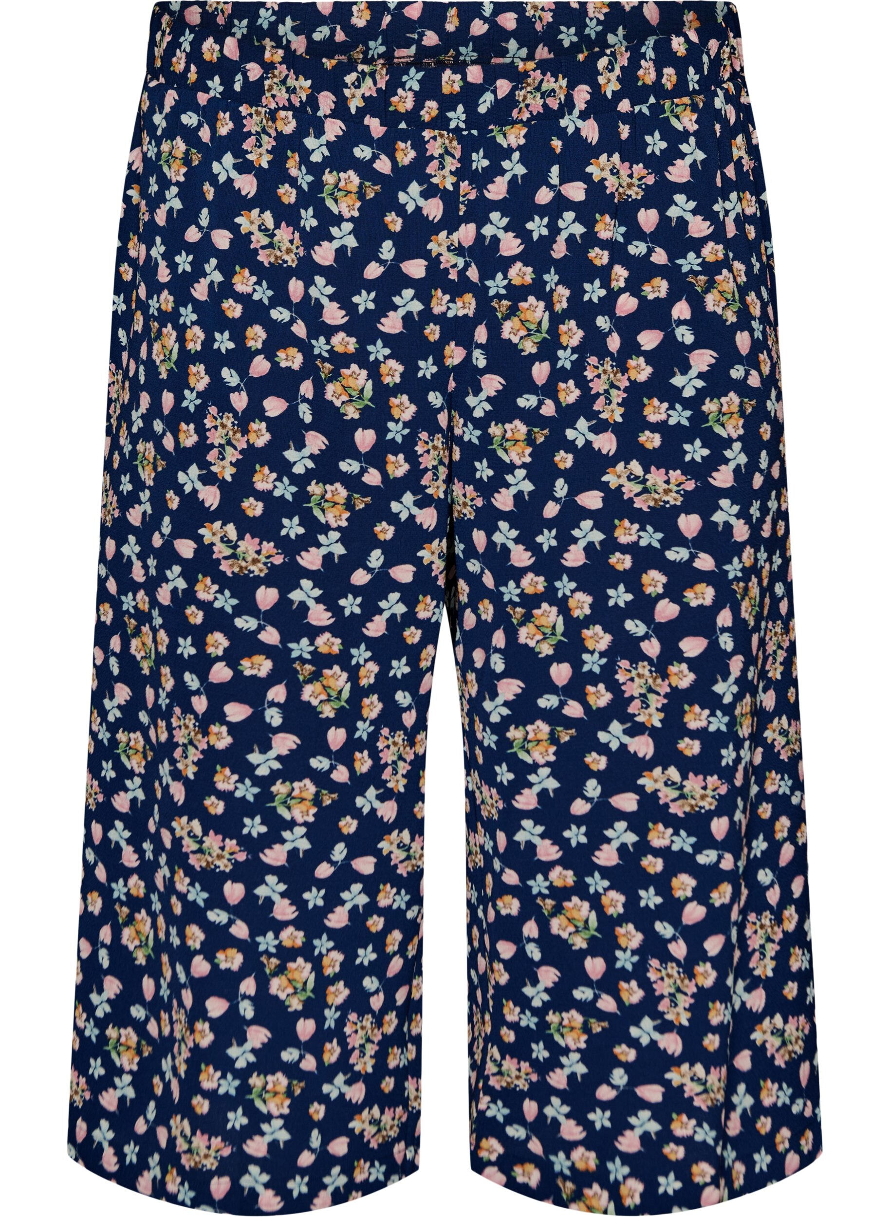 Culotte trousers with print