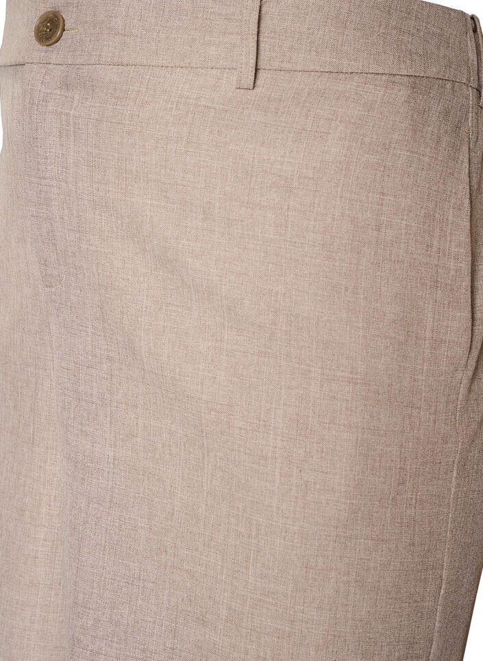 Loose high-waisted Bermuda shorts, Brown, Packshot image number 2