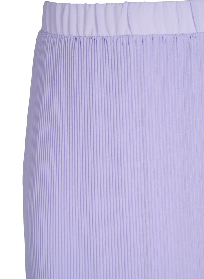 Pleated midi skirt, Lavender SOLID, Packshot image number 2