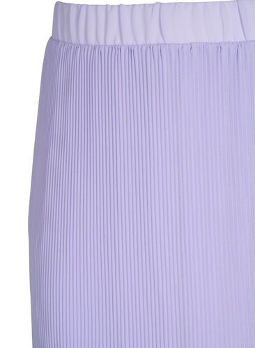 Pleated midi skirt, Lavender SOLID, Packshot image number 2