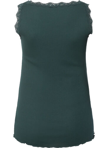 Top with lace trim, Scarab, Packshot image number 1