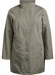 Jacket with pockets and high collar, Green, Packshot image number 0